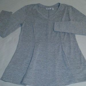 Jersey long sleeve tunic